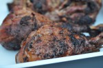 Kalkunlår på grill - opskrift på grillet kalkun