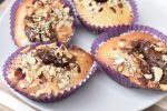 Nutella muffins med Nutella og nødder - nem opskrift