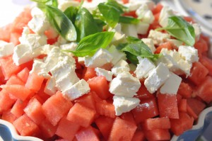 Vandmelonsalat