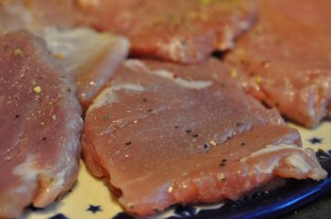 Mørbradbøffer på grill - grillet svinemørbrad