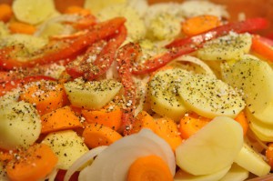 DSC_7706 • nogetiovnenstaging.com Kyllingefilet i stegeso med bacon og kartofler