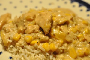 Orientalsk kylling med kokosmælk & peanutbutter