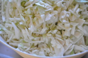 Karrykål - hvidkål med karry & bacon opskrift