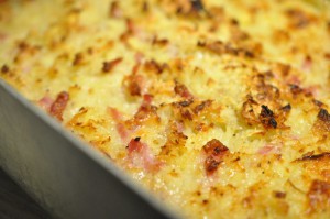 DSC_8310 • nogetiovnen.dk Kartoffelgratin med bacon og ost