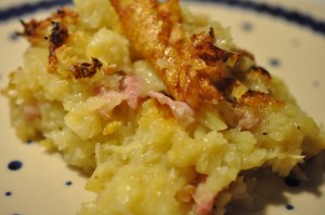 DSC_8315 • nogetiovnen.dk Kartoffelgratin med bacon og ost
