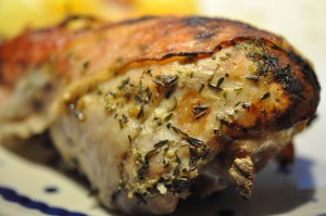 Kalkunlår i ovn med bacon - stegeso opskrift