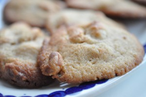 Sprøde cookies med peanuts - nemme og lækre - opskrift
