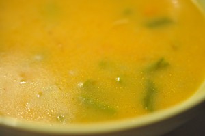 Suppe med kylling og asparges - nem opskrift