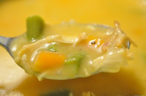 Suppe med kylling og asparges - nem opskrift