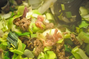 Minestronesuppe - opskrift på oksekødssuppe