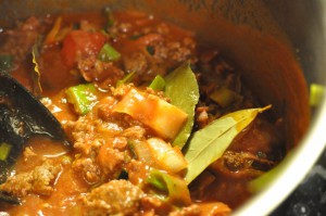 Minestronesuppe - opskrift på oksekødssuppe