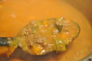 Minestronesuppe - opskrift på oksekødssuppe