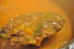 Minestronesuppe - opskrift på oksekødssuppe