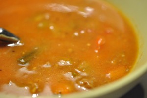 Minestronesuppe - opskrift på oksekødssuppe