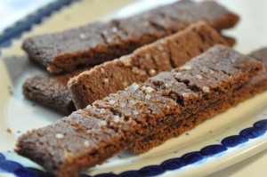 Chokoladesnitter opskrift på nemme småkager