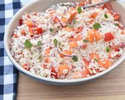 DSC_1067 • nogetiovnen.dk Salat med ris og grøntsager - nem opskrift på rissalat