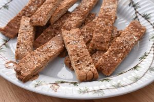 Marcipansnitter med amaretto og kanel sukker
