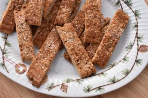 Marcipansnitter med amaretto og kanel sukker