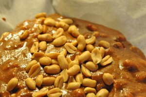 Karameller med peanuts - af kondenseret mælk