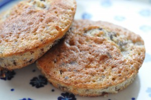 DSC_0181 • nogetiovnen.dk Banan muffins med chokolade - den bedste opskrift