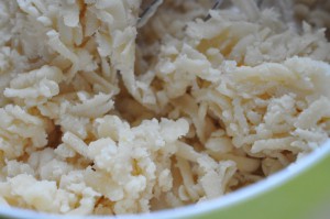 Appelsinkage med marcipan og chokolade