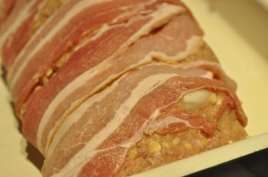 Forloren hare med bacon