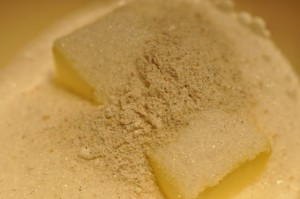 Fastelavnsboller med marcipan og nougat