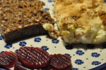 Blomkålsgratin med skinke - nem opskrift
