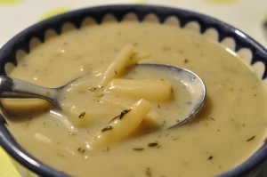 DSC_0910 • nogetiovnen.dk Billig aspargessuppe - nem suppe med asparges