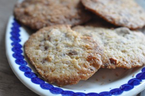 Ben og Jerry cookies med Marabou Daim og mandler