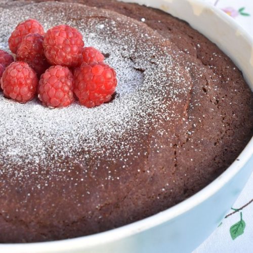 Brownie uden æg - god nem chokoladekage