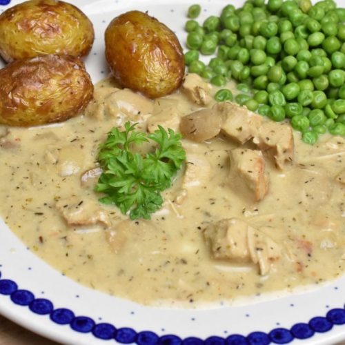 Kalkungryde med timian - gryderet med kalkun