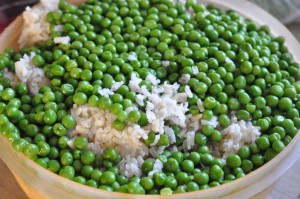 DSC_1167 • nogetiovnen.dk Rissalat med ærter, tomater & forårsløg - nem