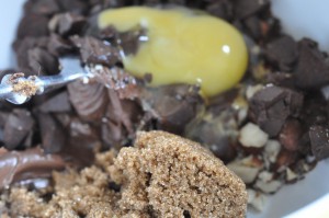 Cookies med Nutella og nødder - nem opskrift