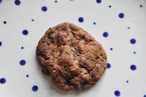 Cookies med Nutella og nødder - nem opskrift