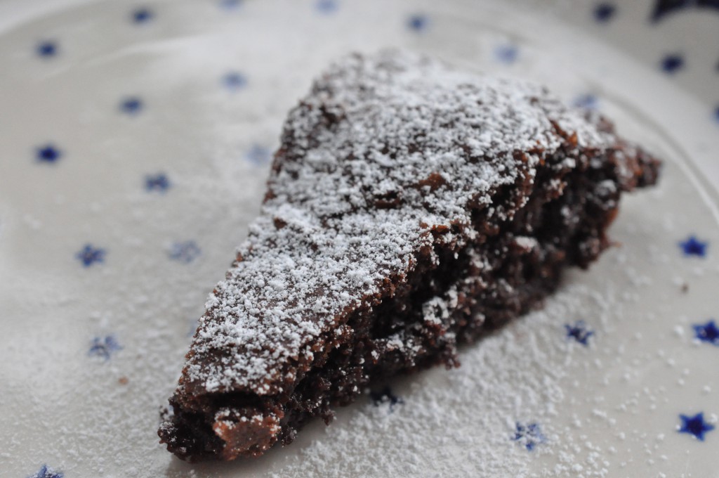 Svensk chokoladekage - opskrift på kladdkake