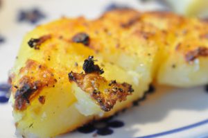 Smashed potatoes - opskrift på knuste kartofler
