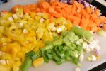Pastasalat med karrydressing - nem opskrift