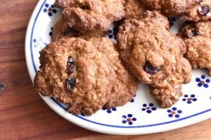 Cookies med tranebær - nem opskrift
