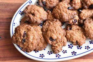 Cookies med tranebær - nem opskrift