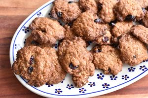 Cookies med tranebær - nem opskrift