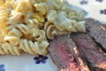 Flanksteak på grill - marineret. Nem grillmad