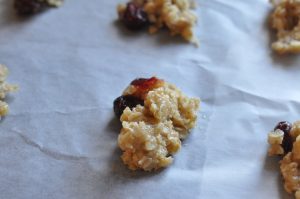 Cookies med tranebær - nem opskrift