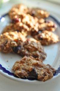 Cookies med tranebær - nem opskrift