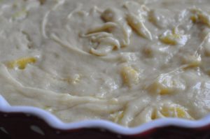 Mango kage med marcipan - lækker frugtkage