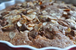 Mango kage med marcipan - lækker frugtkage