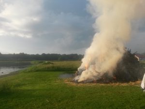 Dage med lykke, bål og æggekage på Hvidsten kro
