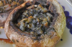 Champignon i ovn med hvidløgssmør - opskrift