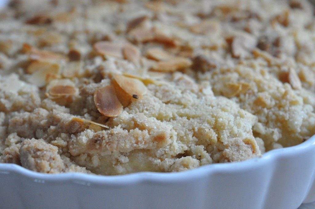 Pæretærte opskrift på crumble med smuldredej