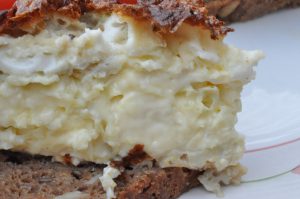 DSC_1797 • nogetiovnen.dk Æggekage med feta, skinke og tomat - ovnbagt